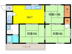 八州苑のむらの物件間取画像